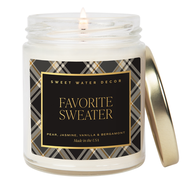 Holiday Candle, Favorite Sweater 9 oz Soy