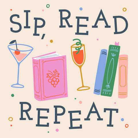 Napkins, Cocktail,  Sip Read