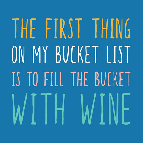 Napkins, Cocktail, Bucket List