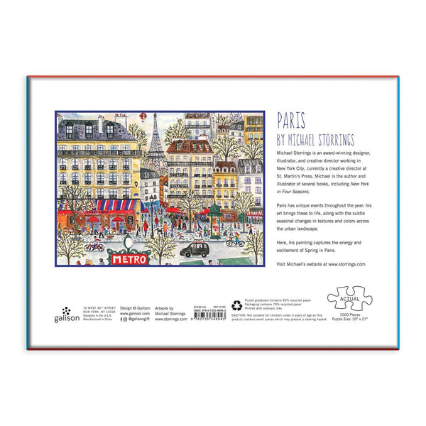 Puzzle, Paris (Storrings) 1000 pc