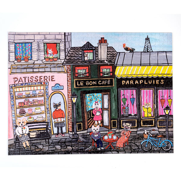 Puzzle, Pets in Paris 1,000-Piece Jigsaw Puzzle