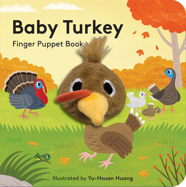 Children's Book, Baby Turkey: Finger Puppet Book