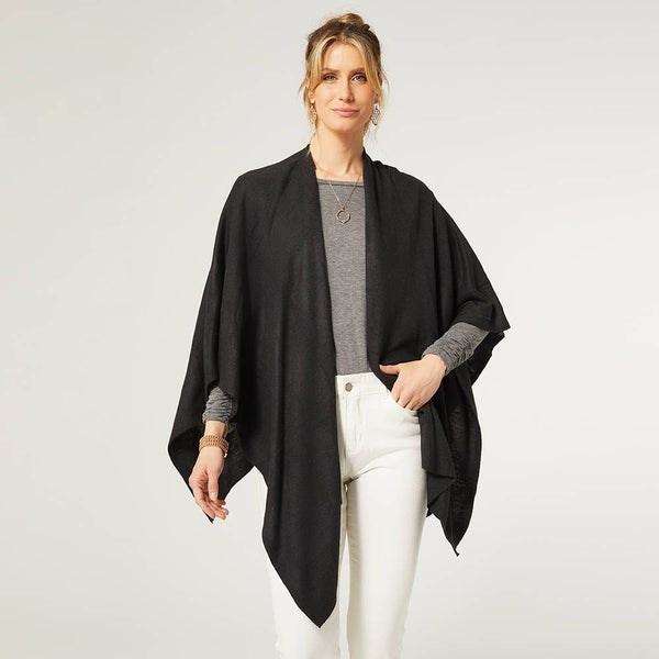 Wrap, Lightweight Kiera Black /One Size