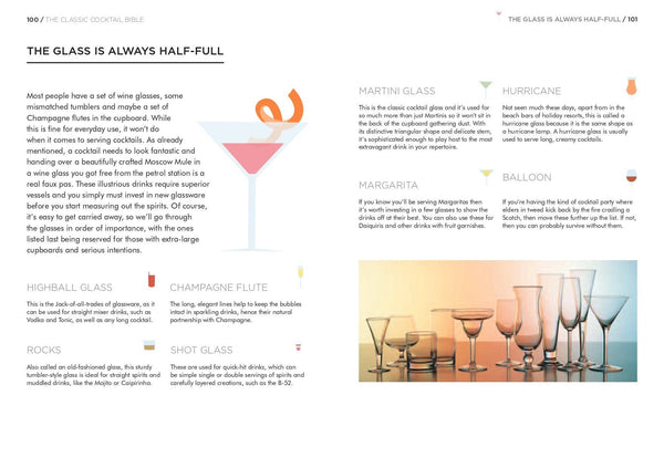 Recipe Book, The Classic Cocktail Bible: Hardcover