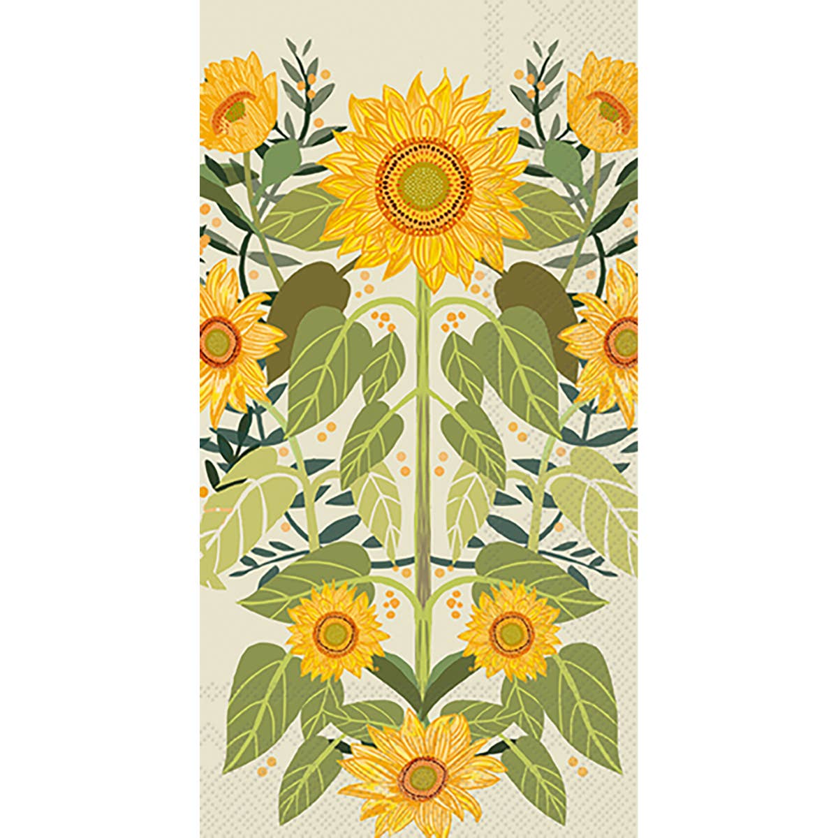 Napkins, Guest, Sunflowers