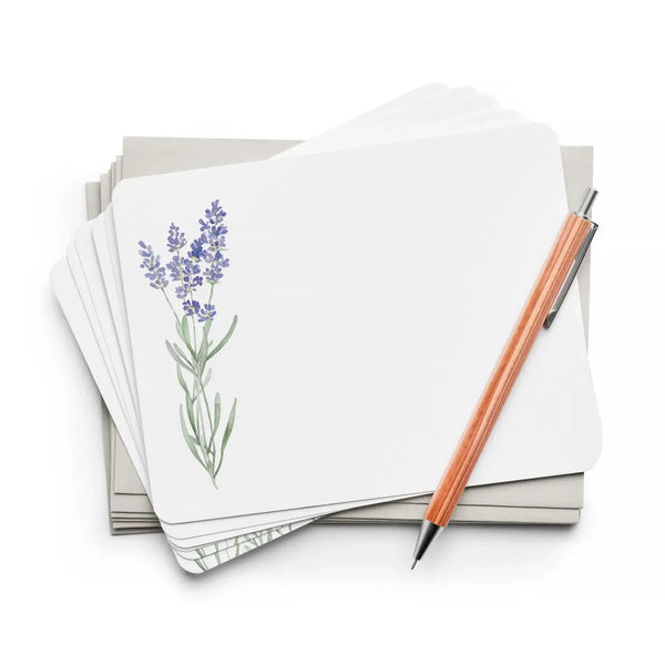 Flat Notes, Lavender Set/8