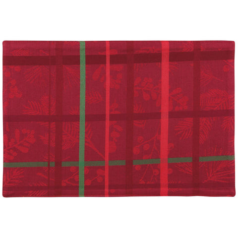 Winterberry Jacquard Christmas Placemat