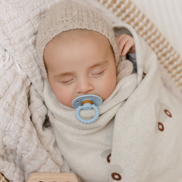 Pacifier + Clip Set, Camel