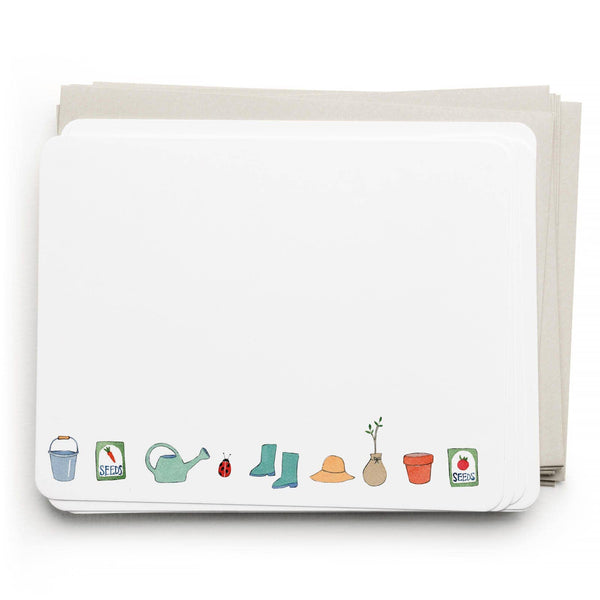 Flat Note Set, Gardener