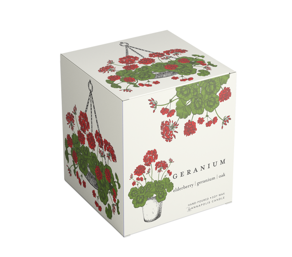 Candle, Geranium, Terrace Collection