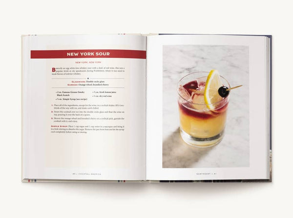 Book, Cocktail America