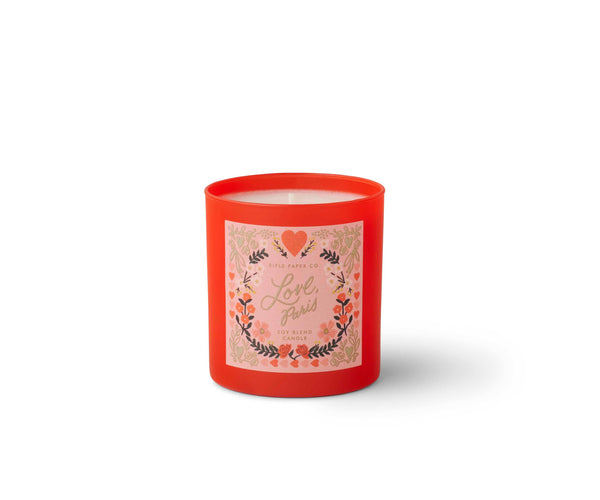 Candle, Love, Paris Valentine's Day 9 oz