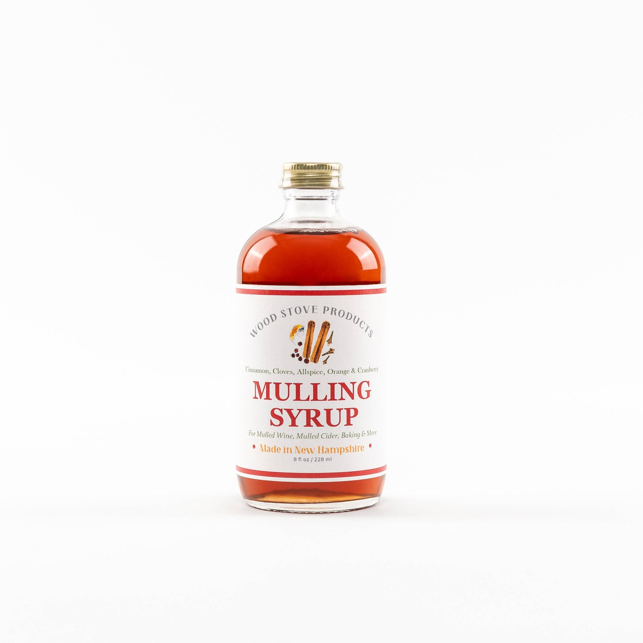 Cocktail Mix, Mulling Syrup, 8 fl oz - for Mulled Wine, Cider, Baking