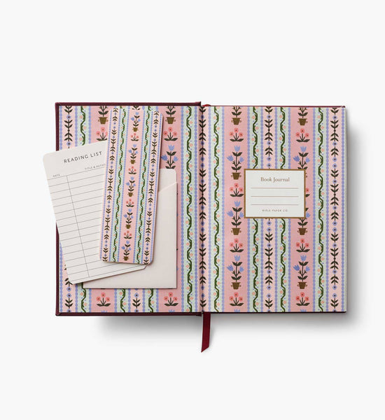 Journal, Ladies Night Book Club Embroidered