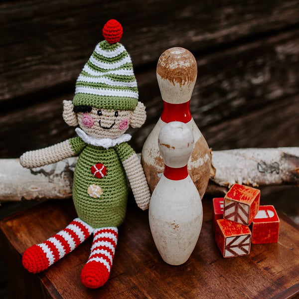 Holiday Plush, Handmade Plush Elf