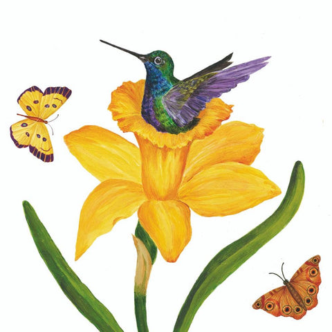 Napkins, Cocktail, Daffodil Bird Nest