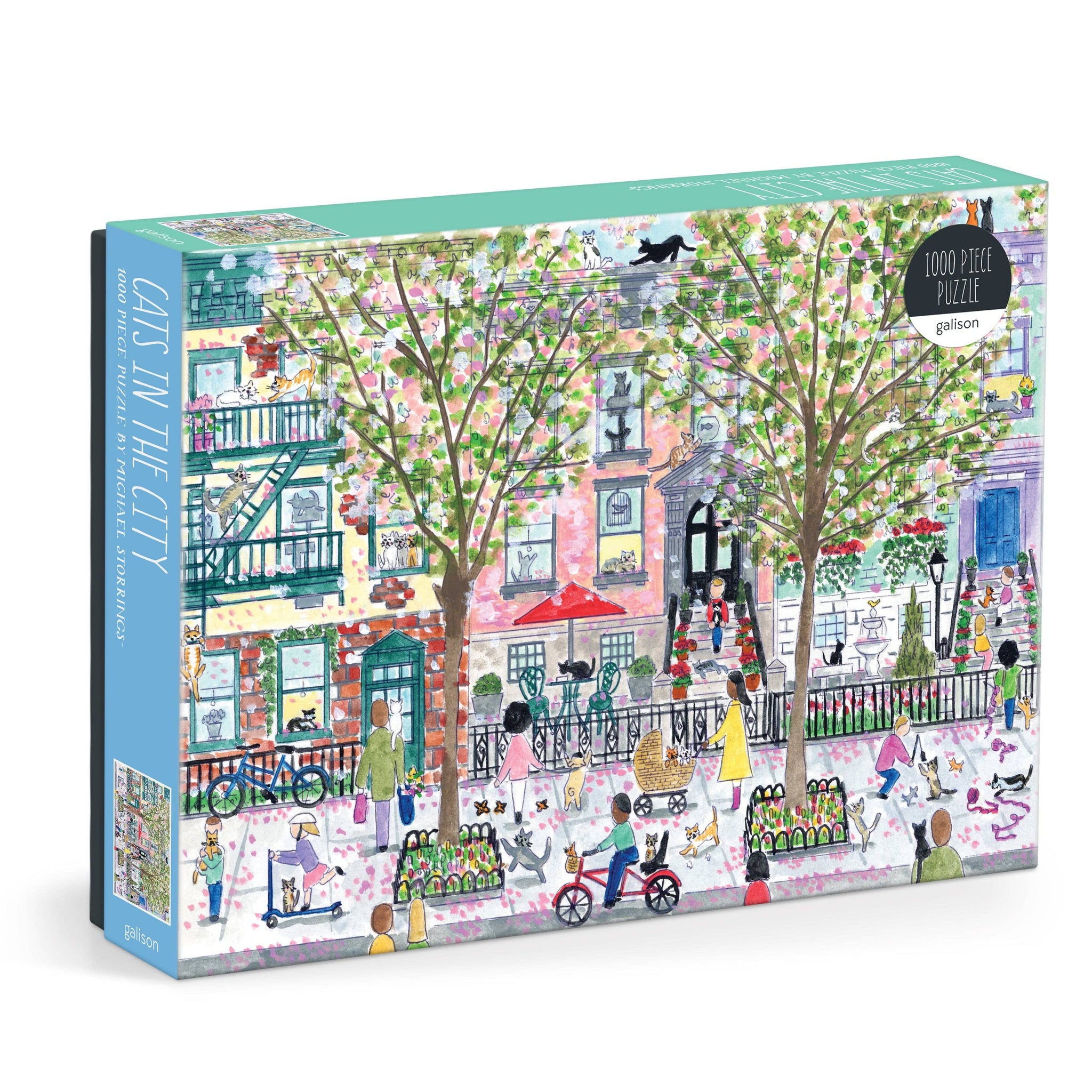 Puzzle, Cats In The City 1000 Pc