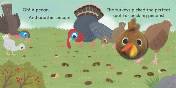 Children's Book, Baby Turkey: Finger Puppet Book