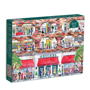 Puzzle, Day at the Bookstore, Michael Storrings 1000 pc