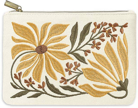 Pouch, Flower Market Sunflower