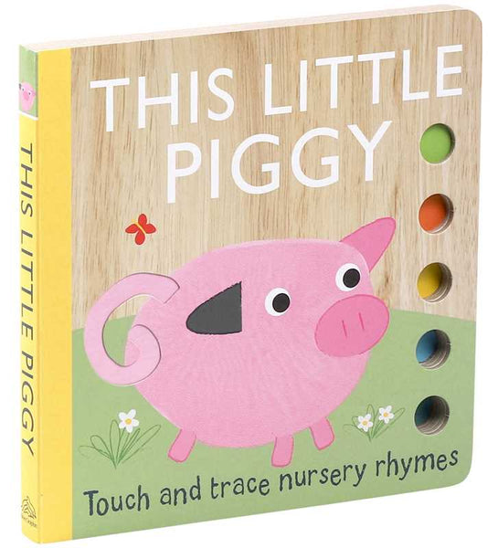 Children's Bookm Touch and Trace Nursery Rhymes: This Little Piggy