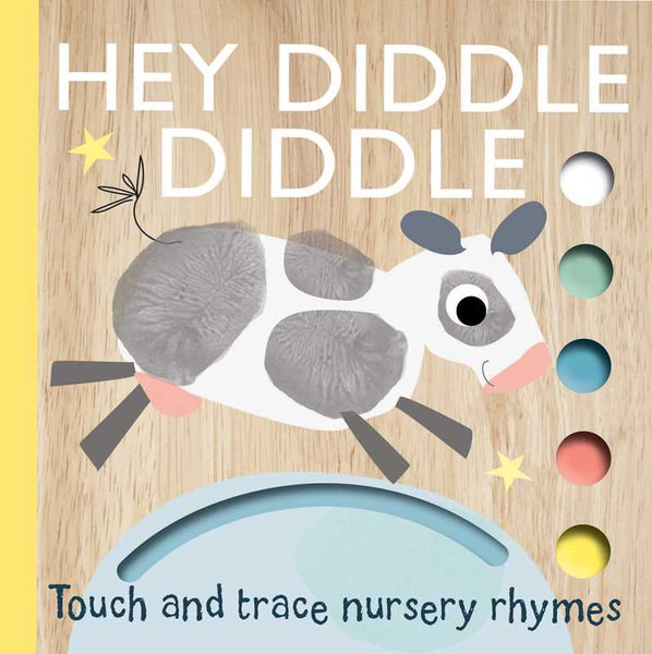 Children's Book, Touch and Trace Nursery Rhymes: Hey Diddle Diddle