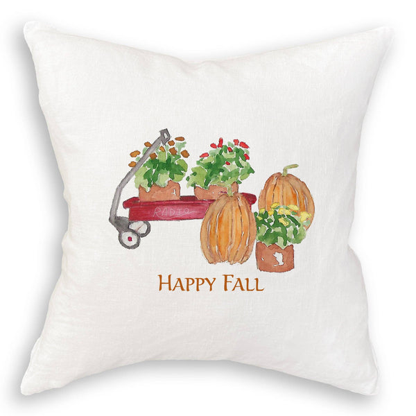 Tea Towel, Fall Wagon