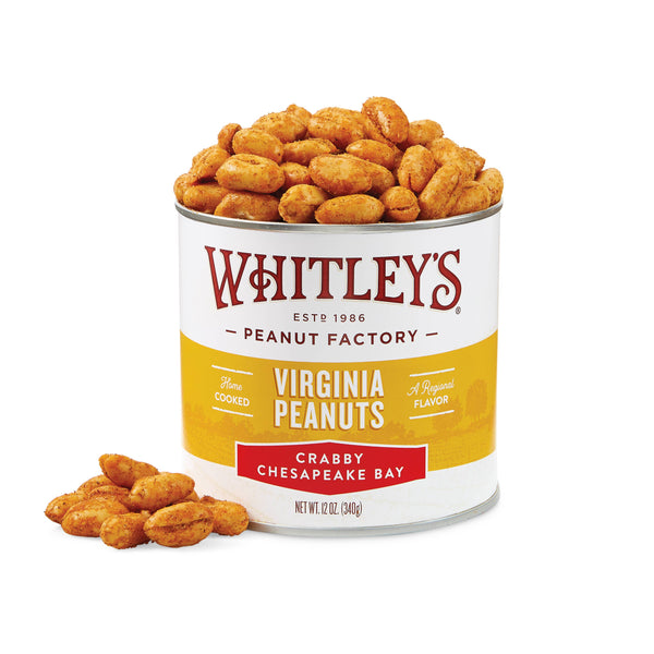 Peanuts, Crabby Chesapeake Bay Virginia Peanuts 12 oz.