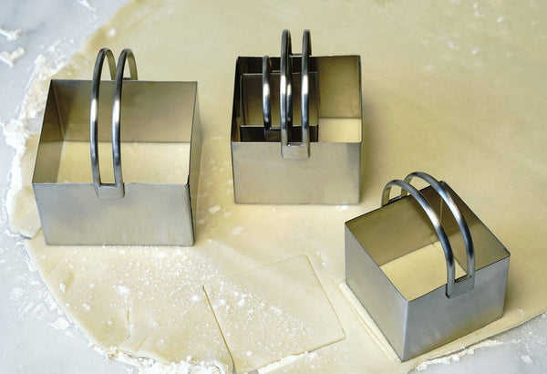Biscuit Cutters - Square Set/ 4