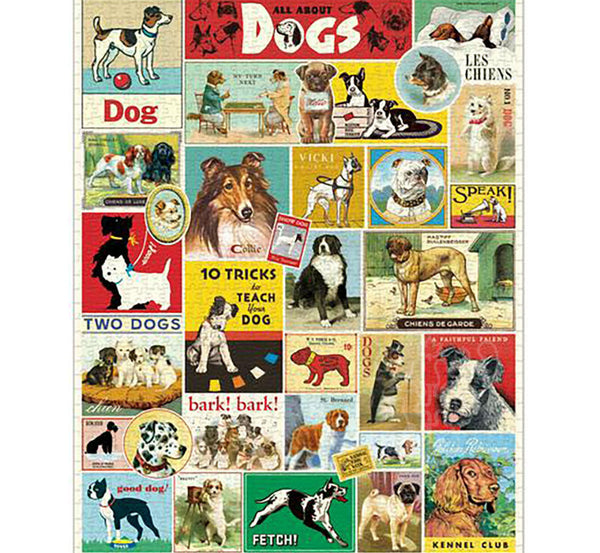 Puzzle, 1000pc Dogs