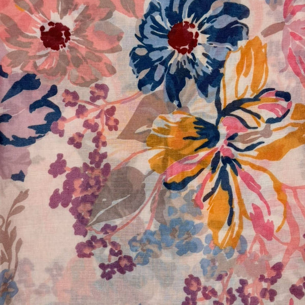 Scarf, Soft Vintage Floral : Pink