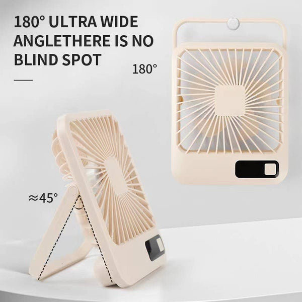 Portable Desktop Fan, Pink