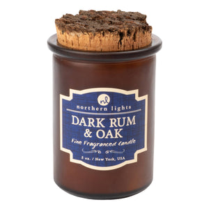 Candle, Cocktail Spirit : Dark Rum & Oak