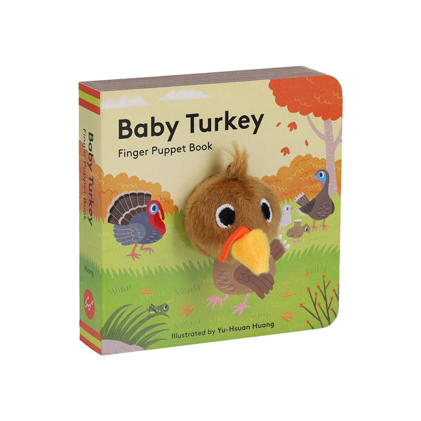 Children's Book, Baby Turkey: Finger Puppet Book
