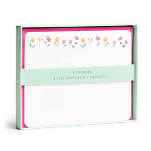Flat Notes, Spring Flowers Set/8
