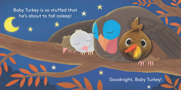 Children's Book, Baby Turkey: Finger Puppet Book