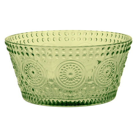 Bowl, Round Olive Codi Glass 4.75"