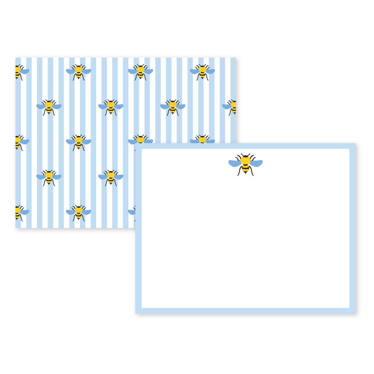 Flat Notecards, Bee