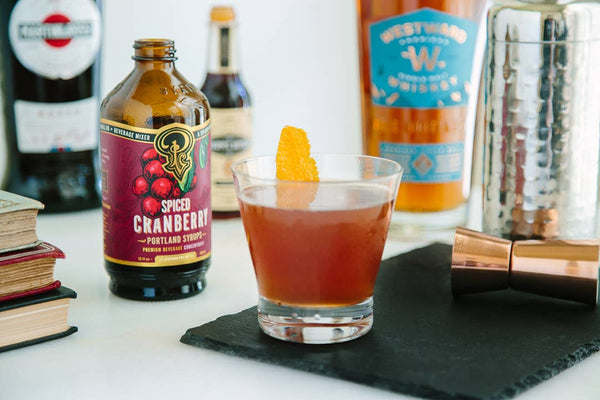 Bar/Beverage Mixer: Spiced Cranberry Syrup 12 oz