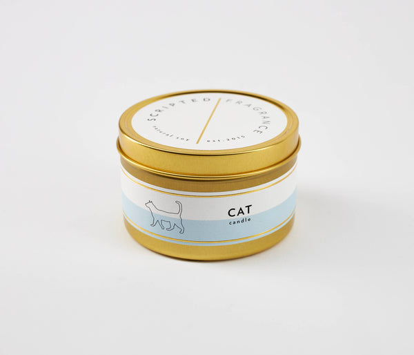 Candle, Cat: Reusable Glass