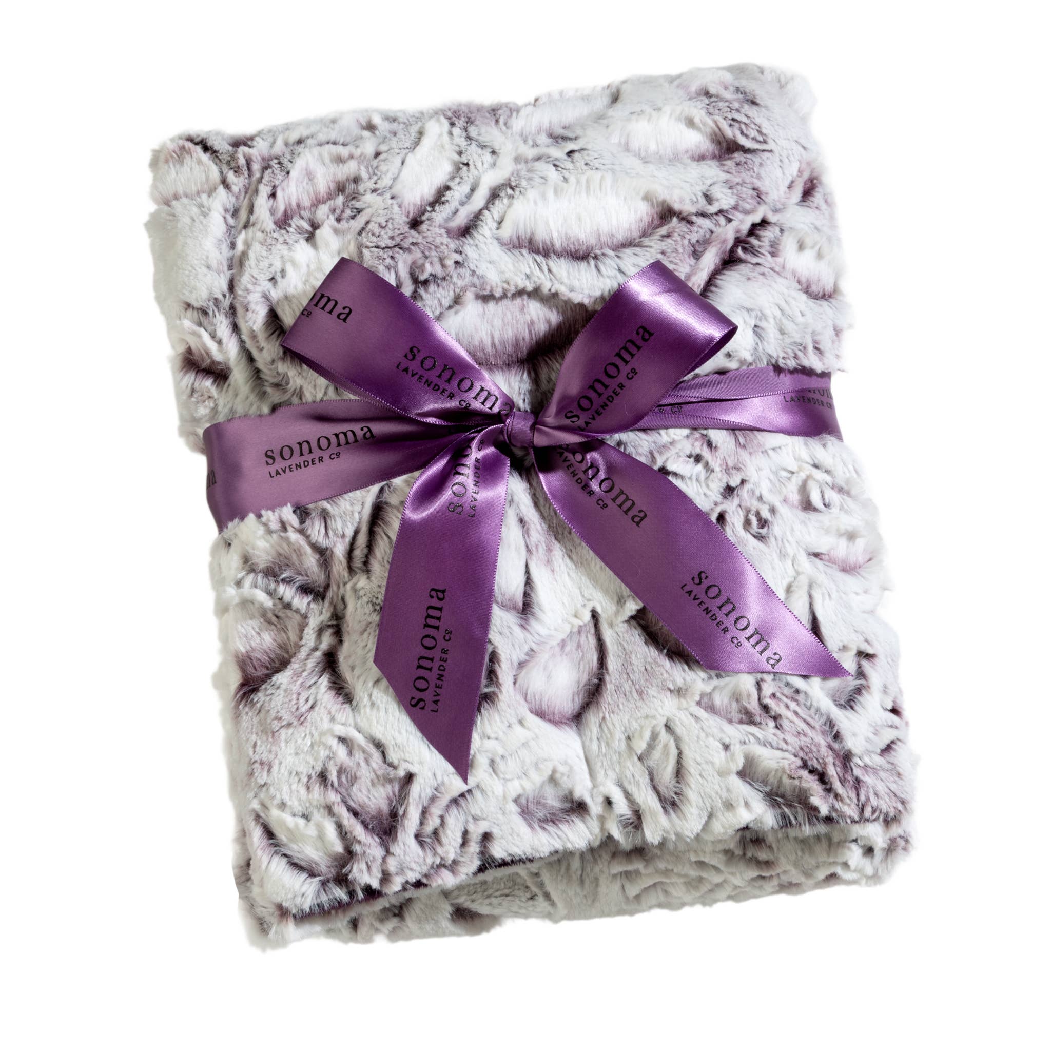 Lavender Spa Blankie - Iced Plum