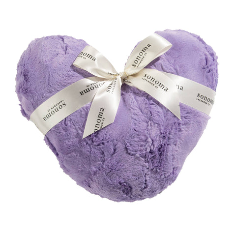 Lavender Warming Heart Pillow 12"