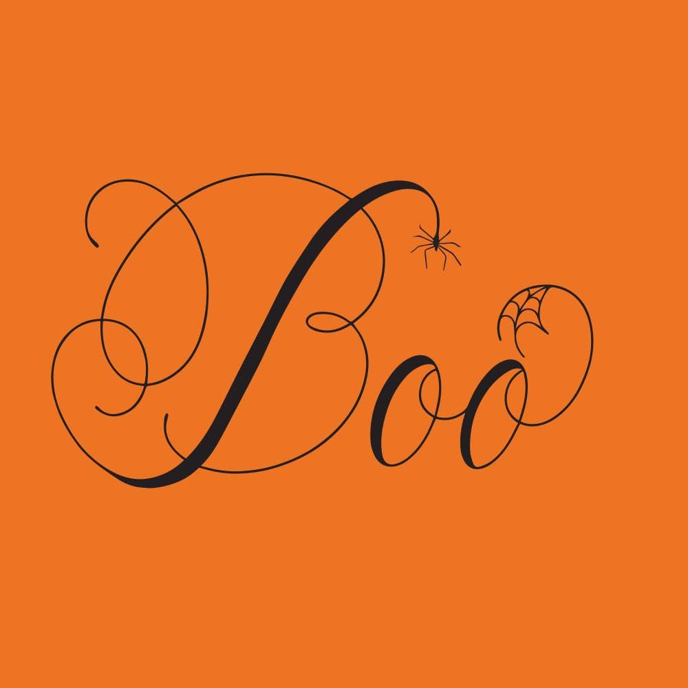 Napkins, Halloween Cocktail | Boo - 20ct