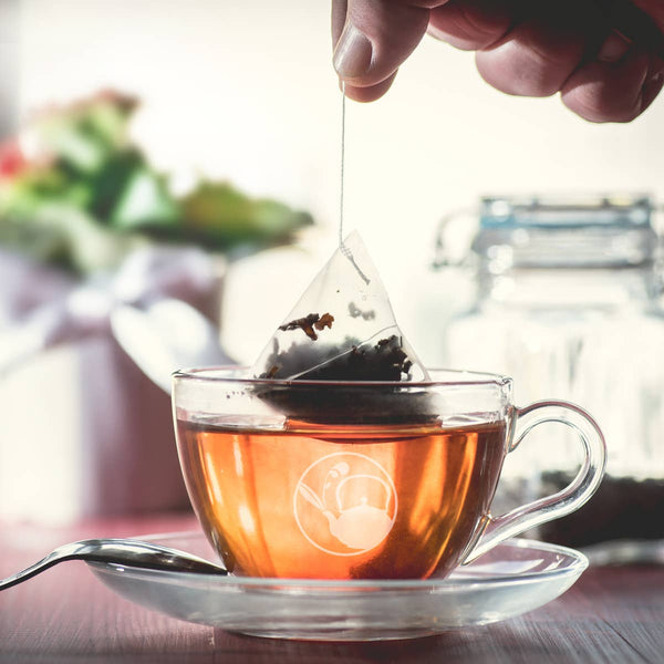 Tea Tin, Raspberry Oolong Tea - 12 Tea Sachets
