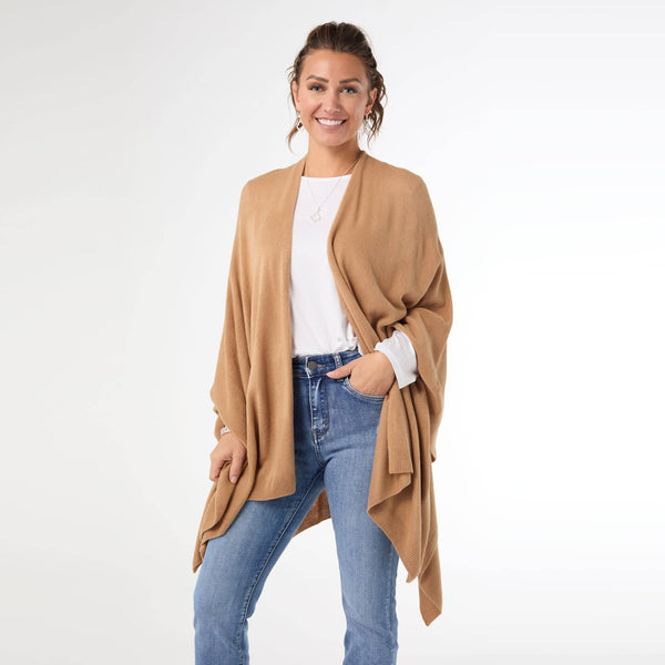 Wrap, Kiara Lightweight Taupe/ One Size