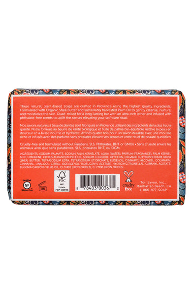 Autumn Soap: Terre a Terre Petite Fleur - Orange Spice