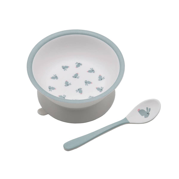 Babyware: Suction Bowl w/ Rabbits