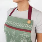 Good Tidings Christmas Jacquard Apron