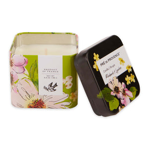 Candle Tin, Le Jardin - Rhubarb & Lychee