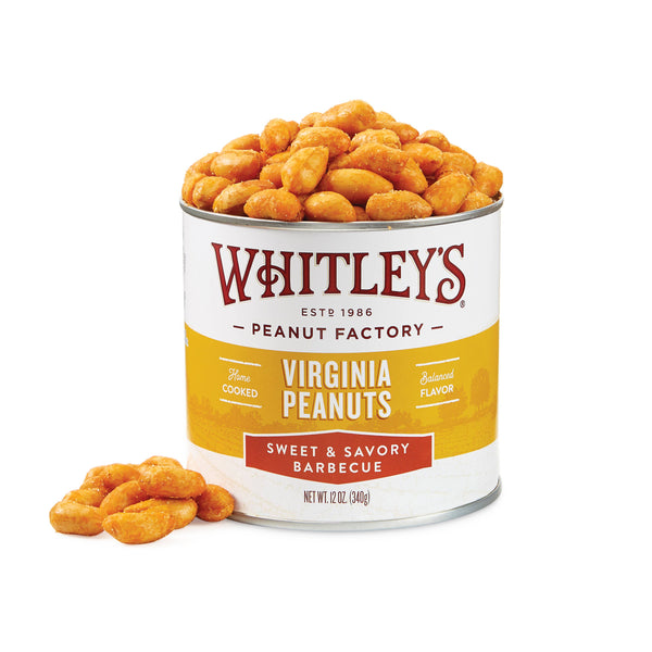 Peanuts, Sweet & Savory Barbecue Virginia Peanuts 12 oz.